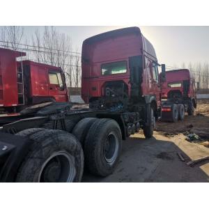 EURO 2 371HP Used Sinotruk 6x4 Howo Tractor Truck