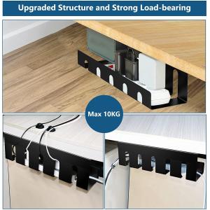 Effortlessly Manage Cables with our Single Tier Under Desk Cable Management Box
