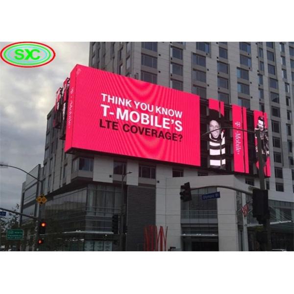 62500/m2 Pixel Density Advertising LED Screens in Any Size with Customizable Screen Size and IP65 Waterproof