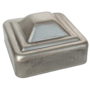 3 Inch 100mm Galvanized Square Post Cap