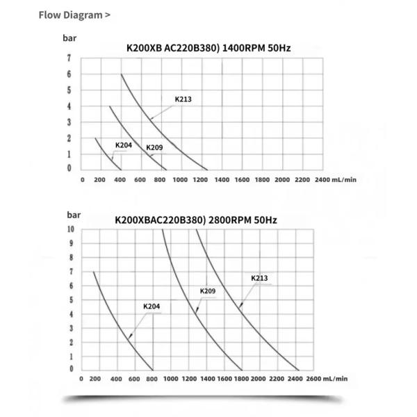 FLOWDRIFT Magnetic Drive Gear Pump KGP-06K 220V 380VAC Asynchronous Motor Stainless Steel 316L Body PEEK Gears PTFE Sealing Food Grade for Beverage