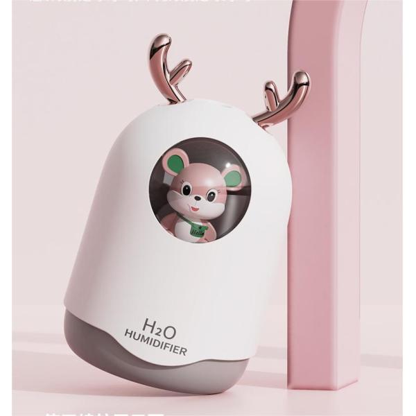 Conditioning Appliance Cute Pet Bear Mini Humidifier for Room App-Controlled Capacity 0.5L
