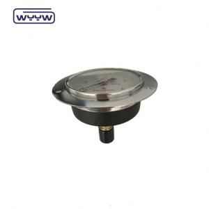 Steam Boiler Pressure Gauge Manometer Bottom Mount With Black Steel Case