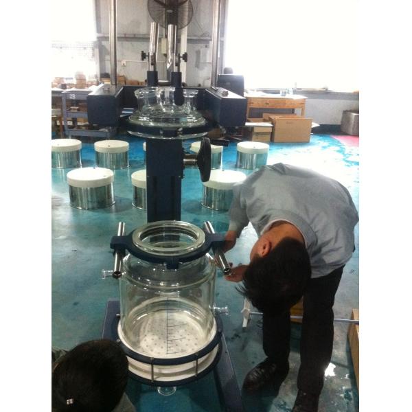 Zhengzhou Greatwall 10L/20L/50L elevating glass filter reactor