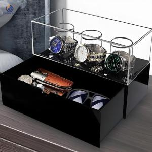 High Hardness Acrylic Cosmetic Storage Box For Space Saving And Organized