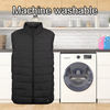 USB Rechargeable Electrical Heating vest Jacket Winter Men jacket Sleeveless