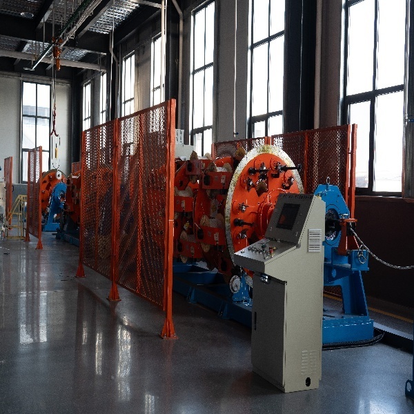 High Speed Ground Shaft Planetary Stranding Machine with Tension and Pay-off