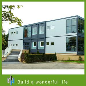 hot sale combined flat pack container house hotel