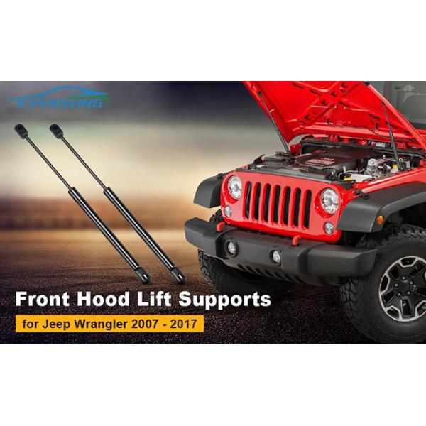 Jeep Wrangler JK Front Hood Auto Gas Struts Jeep Hood Lift Support 19.7 Inch 2PCS