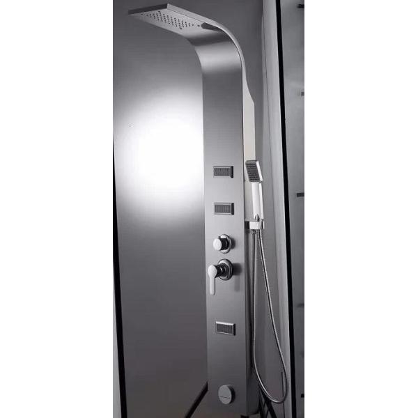 Buy Durable Stainless Steel Massage Shower Panel , Easy Clean Shower Columns at wholesale prices