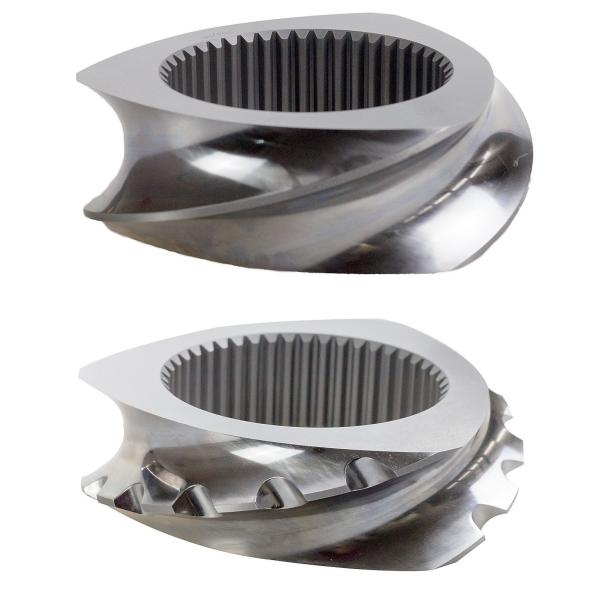 15.6-400 mm Diameter Twin Screw Extruder Parts Design and Video Technical