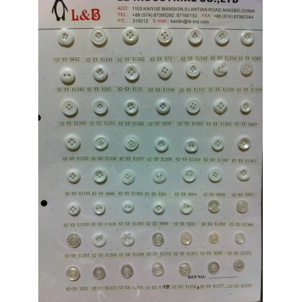 wholesale factory direct produce 2holes/4holes resin polyester shirt button