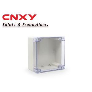 Buy cheap Grey Plastic Junction Box Hole Drilling Chemical Resistance RoHS Approved from wholesalers