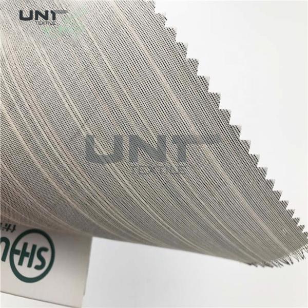 Buy Fashionable Shrink Resistant Horsehair Interlining Smooth Handfeeling at wholesale prices