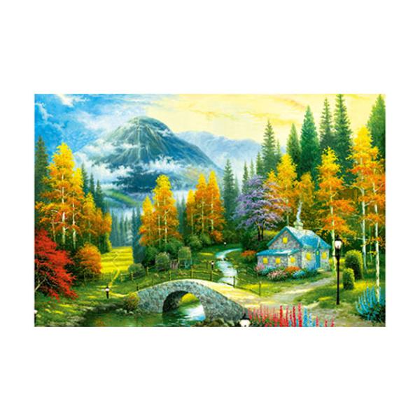 Large Size PET 3D Lenticular Printing Poster Of Waterfall Scenery Theme
