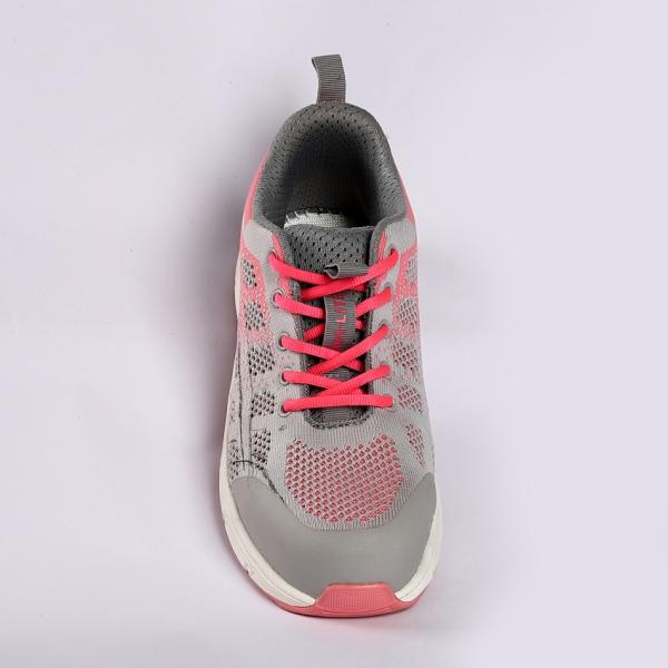 Leather Mesh Steel Toe Slip Pink Resistant Oil Resistant Women Safety Shoes