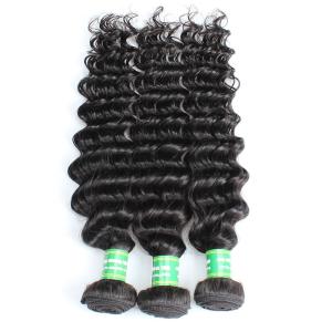 New Fashion Natural Color Deep Wave 100% Malaysian Hair Bundles