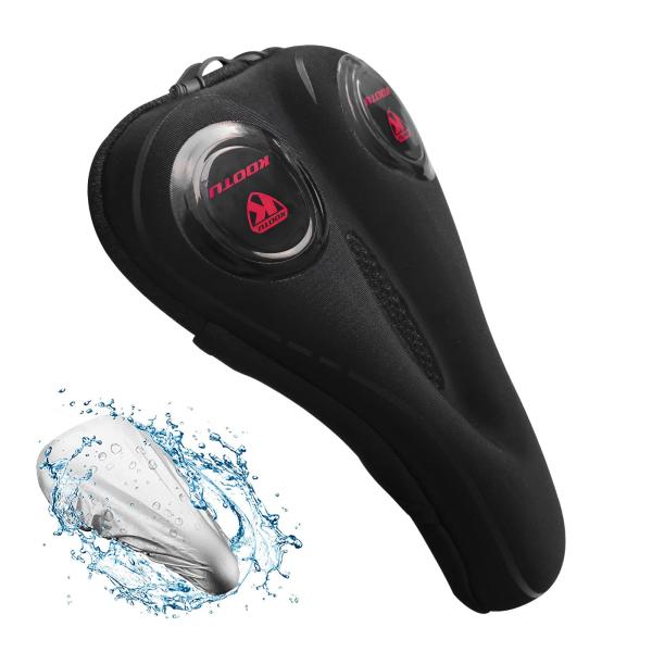 Buy Bike And Cycle Accessories , 3CM Thick Bike Seat Sponge Imitation Leather at wholesale prices