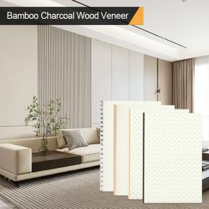 New Design Bamboo Charcoal Wood Veneer Waterproof And Fire-retardant Board For