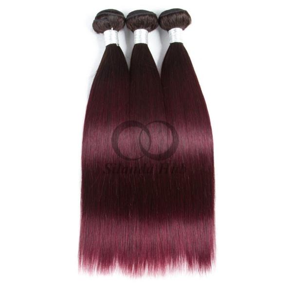 #T1B/99J Straight Remy Human Hair Bundles Sew In Weave Bundles Brazilian Bundle Deals