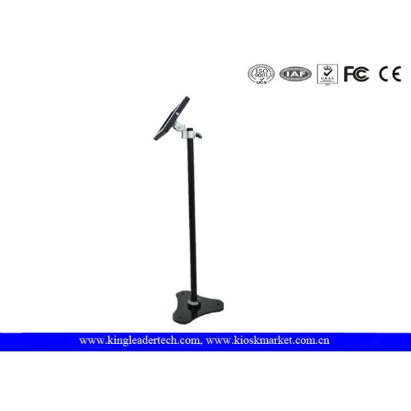 Buy Security Ipad Kiosk Enclosure Rotatable Bracket , Triangle Base at wholesale prices