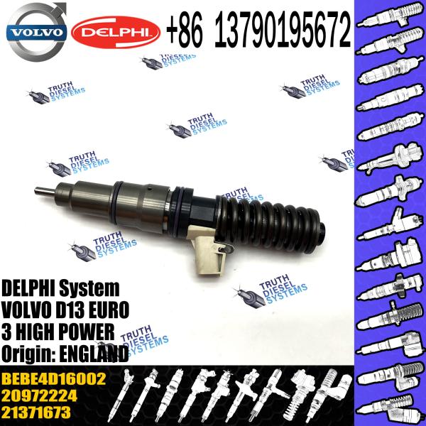 Engine 4 pins Diesel Fuel Injector 20584346 85000498 BEBE4D08002 BEBE4D16002 For