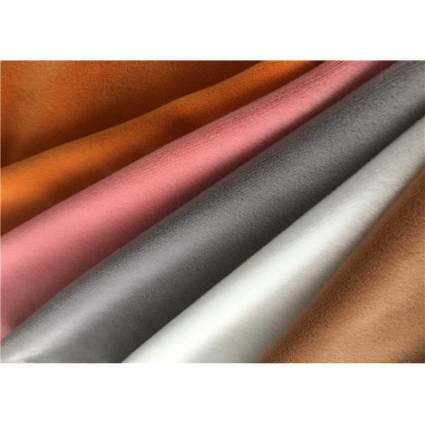 75D / 144F Spandex Polyester Velvet Knit Fabrics Super Soft Stretch PD