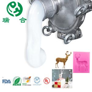 High Elongation Silicone Candle Mold Making Rubber / Translucent Silicone Rubber