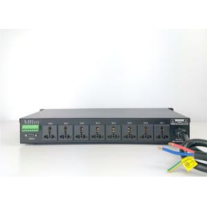 audio system equipment power supply sequencer 8 channels