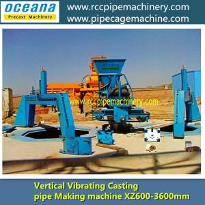 Quality Vertical Vibration Concrete pipe Making machine for sale