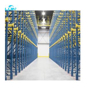 Quality Storage Steel Drive In Pallet Racking System Heavy Duty Industrial Storage Equipment for sale