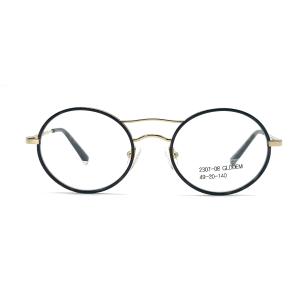 Stainless Steel Round Optical Frames with Enhanced Durability-model MD158 ,OEM