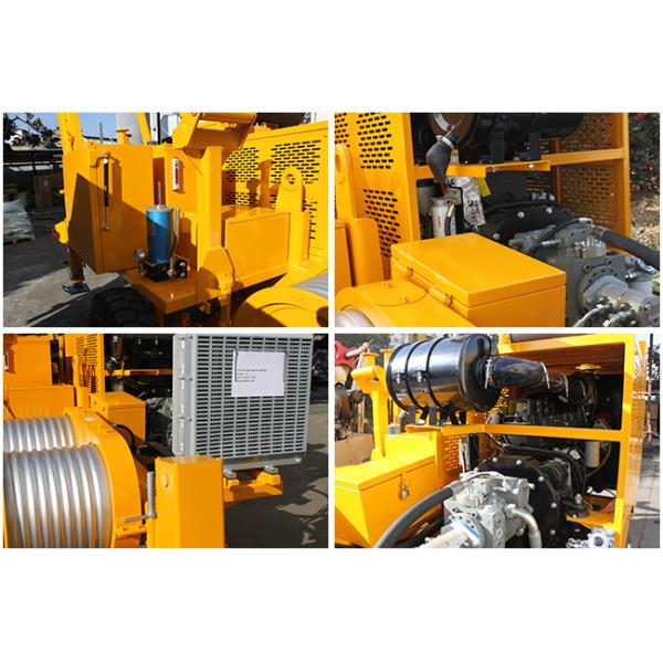 Overhead Line Stringing Equipment Conductor Steel Wire Rope Puller