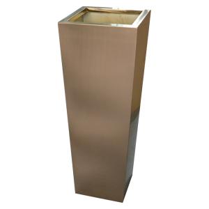 140cm Tall Outdoor Surface Electroplate Stainless Steel Plant Pots