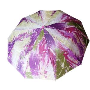 Parasol Waterproof/Windproof 2 Folding Colorful Umbrella for Women