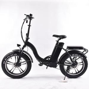 ODM Fat Tyre Folding Electric Bike 6Speed Derailleur 30KMH