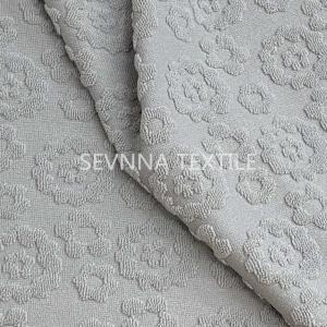 High Colorfastness Recycled Swimwear Fabric Uv Function Swim Towelling