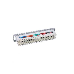 White / Grey KRONE LSA Disconnection Module , Krone Module 10 Pair With Color