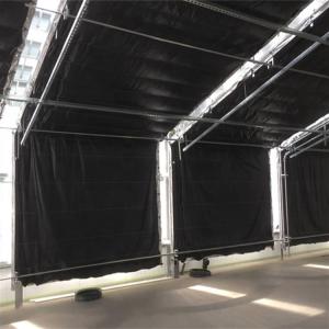 Breathable Curtain Auto Light Deprivation Greenhouse With Movable Seeding Bed