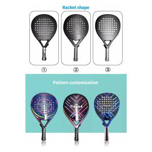 Design Your Tennis Padel Racket Personalized Tennis Paddle Racquets 38mm