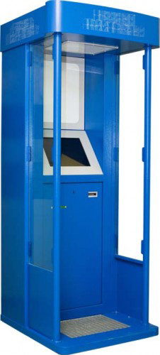 Buy W37 outdoor touchscreen payment kiosk with shield at wholesale prices