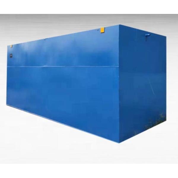 Buy PTFE Municipal Flushing Grey Black Water Treatment Plant Underground Integrated at wholesale prices