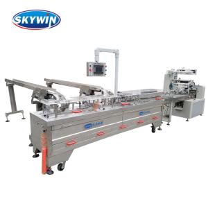 Automatic 8mm Thickness Sandwich Biscuit Making Machine PLC Controlled