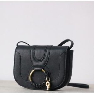 Hasp Womens Mini Cross Body Bag 15cm Small Leather Satchel Purse