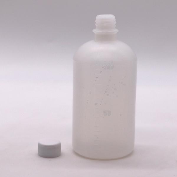 100ml/200ml PE Liquid Bottle with Scale and Child Safety Cap Included in Offer