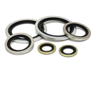 Rubber Silicone Metal Bonded Sealing Washers Custom Designed