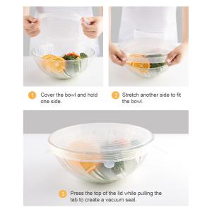 Kitchenaid Silicone Fresh Cover Bowl Lid Food Grade Customized