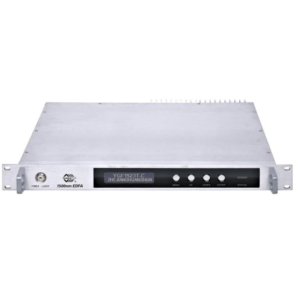 Low Noise Edfa Fiber Amplifier / Erbium Doped Fiber Amplifier 483×385×44mm