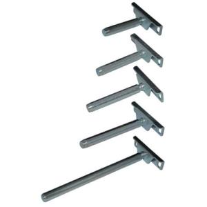 Hardware 4 Tapping Screws 4'' Adjustable Shelf Support for Metal Floating