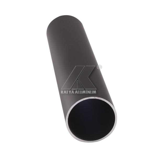 Black Anodised Aluminium Tube Profiles 7005 T8 For Aviation Ships